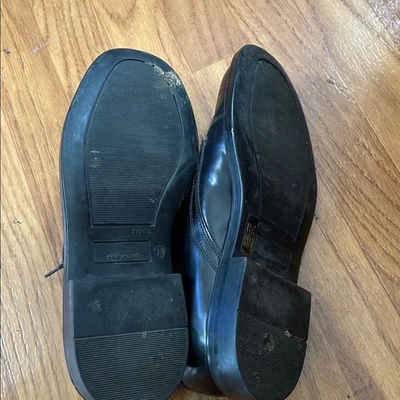 J. Crew Black Leather Oxfords size 7.5 - Picture 3 of 6